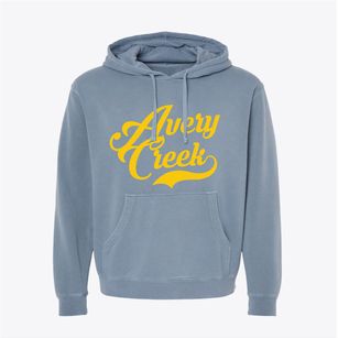 Avery Creek North Carolina Vintage Team Pigment-Dyed Hoodie
