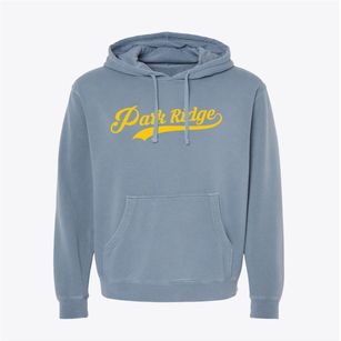Park Ridge Illinois Vintage Team Pigment-Dyed Hoodie