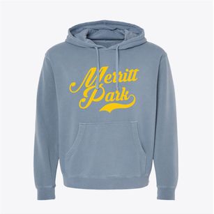 Merritt Park New York Vintage Team Pigment-Dyed Hoodie