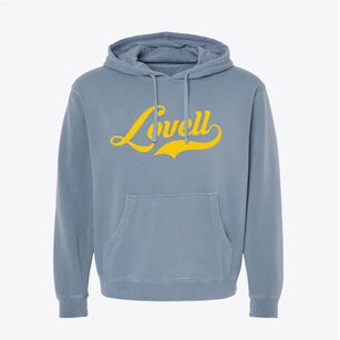 Lovell Maine Vintage Team Pigment-Dyed Hoodie