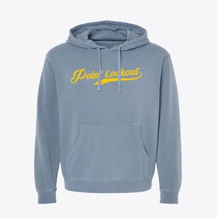 Point Lookout New York Vintage Team Pigment-Dyed Hoodie