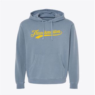 Throckmorton Texas Vintage Team Pigment-Dyed Hoodie