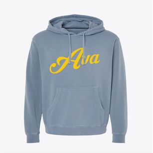 Ava New York Vintage Team Pigment-Dyed Hoodie