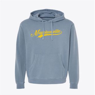 Napoleonville Louisiana Vintage Team Pigment-Dyed Hoodie