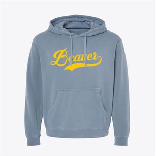 Beaver Ohio Vintage Team Pigment-Dyed Hoodie