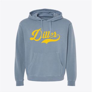 Diller Nebraska Vintage Team Pigment-Dyed Hoodie