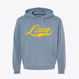 Luray Kansas Vintage Team Pigment-Dyed Hoodie