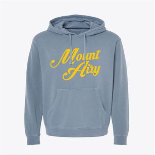Mount Airy Maryland Vintage Team Pigment-Dyed Hoodie