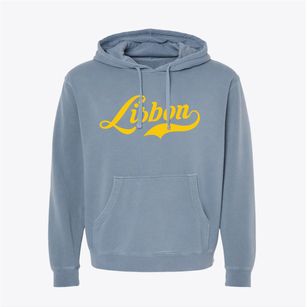 Lisbon Maine Vintage Team Pigment-Dyed Hoodie