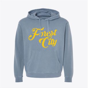 Forest City North Carolina Vintage Team Pigment-Dyed Hoodie