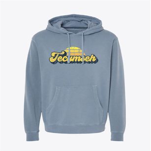Tecumseh Oklahoma Sublime Sunset Pigment-Dyed Hoodie