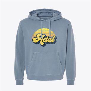 Adel Iowa Sublime Sunset Pigment-Dyed Hoodie