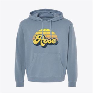 Rose New York Sublime Sunset Pigment-Dyed Hoodie
