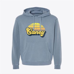 Caney Kansas Sublime Sunset Pigment-Dyed Hoodie