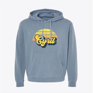 Cyril Oklahoma Sublime Sunset Pigment-Dyed Hoodie
