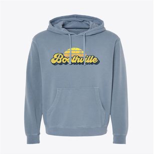 Boothville Louisiana Sublime Sunset Pigment-Dyed Hoodie