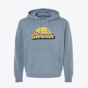 Etowah Arkansas Sublime Sunset Pigment-Dyed Hoodie