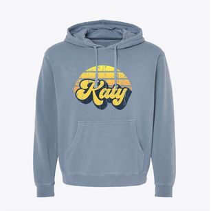 Katy Texas Sublime Sunset Pigment-Dyed Hoodie