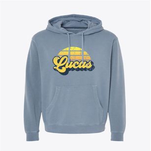 Lucas Texas Sublime Sunset Pigment-Dyed Hoodie