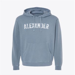 Alexander Arkansas Timeless Retro Pigment-Dyed Hoodie