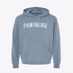 Cambridge Illinois Timeless Retro Pigment-Dyed Hoodie