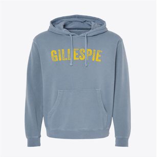 Gillespie Illinois Timeless Retro Pigment-Dyed Hoodie