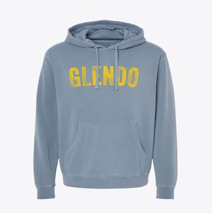 Glendo Wyoming Timeless Retro Pigment-Dyed Hoodie