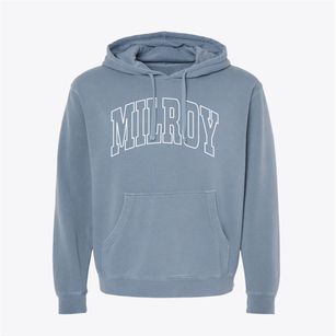 Milroy Minnesota Trendy Block Pigment-Dyed Hoodie