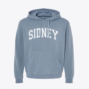 Sidney Montana Varsity Pigment-Dyed Hoodie