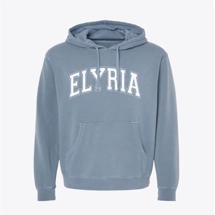 Elyria Ohio Varsity Pigment-Dyed Hoodie