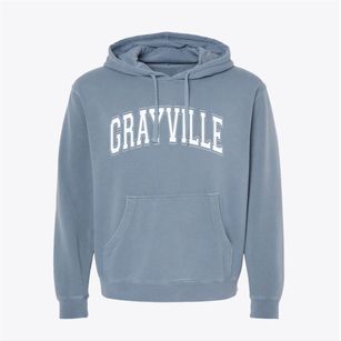 Grayville Illinois Varsity Pigment-Dyed Hoodie