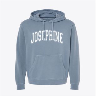 Josephine Texas Varsity Pigment-Dyed Hoodie