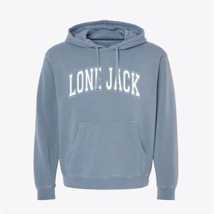 Lone Jack Missouri Varsity Pigment-Dyed Hoodie