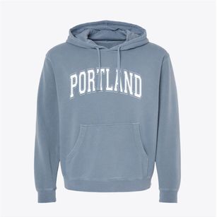 Portland Wisconsin Varsity Pigment-Dyed Hoodie