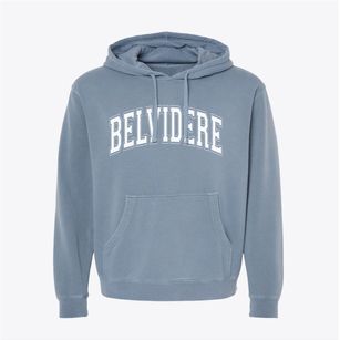 Belvidere Illinois Varsity Pigment-Dyed Hoodie