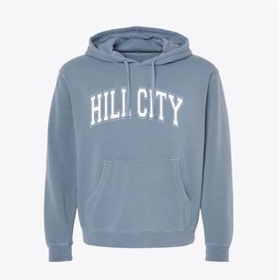 Hill City Minnesota Varsity Pigment-Dyed Hoodie
