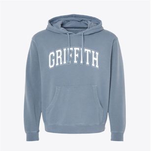 Griffith Indiana Varsity Pigment-Dyed Hoodie