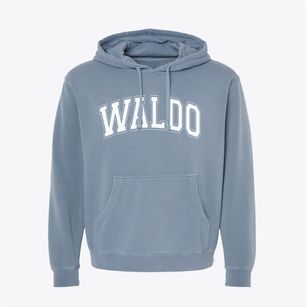 Waldo Kansas Varsity Pigment-Dyed Hoodie
