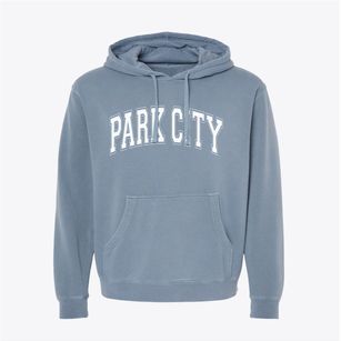 Park City Kansas Varsity Pigment-Dyed Hoodie