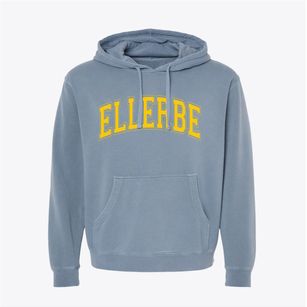 Ellerbe North Carolina Varsity Pigment-Dyed Hoodie