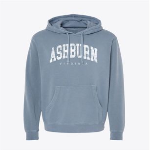 Ashburn Virginia Urban Vibe Pigment-Dyed Hoodie