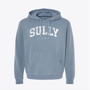 Sully Iowa Urban Vibe Pigment-Dyed Hoodie