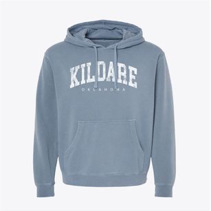 Kildare Oklahoma Urban Vibe Pigment-Dyed Hoodie