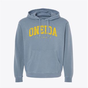 Oneida Illinois Urban Vibe Pigment-Dyed Hoodie