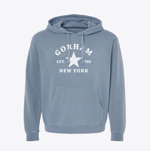 Gorham New York Star Pigment-Dyed Hoodie