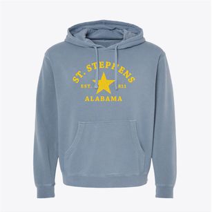 St. Stephens Alabama Star Pigment-Dyed Hoodie