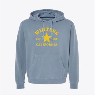 Winters California Star Pigment-Dyed Hoodie
