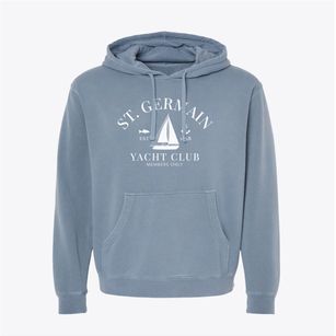 St. Germain Wisconsin Yacht Club Pigment-Dyed Hoodie