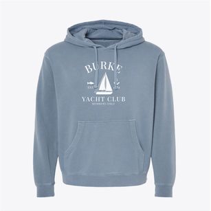 Burke Texas Yacht Club Pigment-Dyed Hoodie