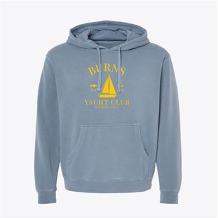 Burns Tennessee Yacht Club Pigment-Dyed Hoodie